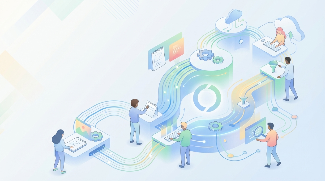 3 Key Challenges in Scaling Content Production and Solutions - Oleno professional guide illustration