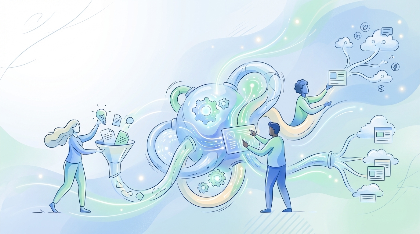 3 Strategies to Scale Content Production Efficiently - Oleno professional guide illustration