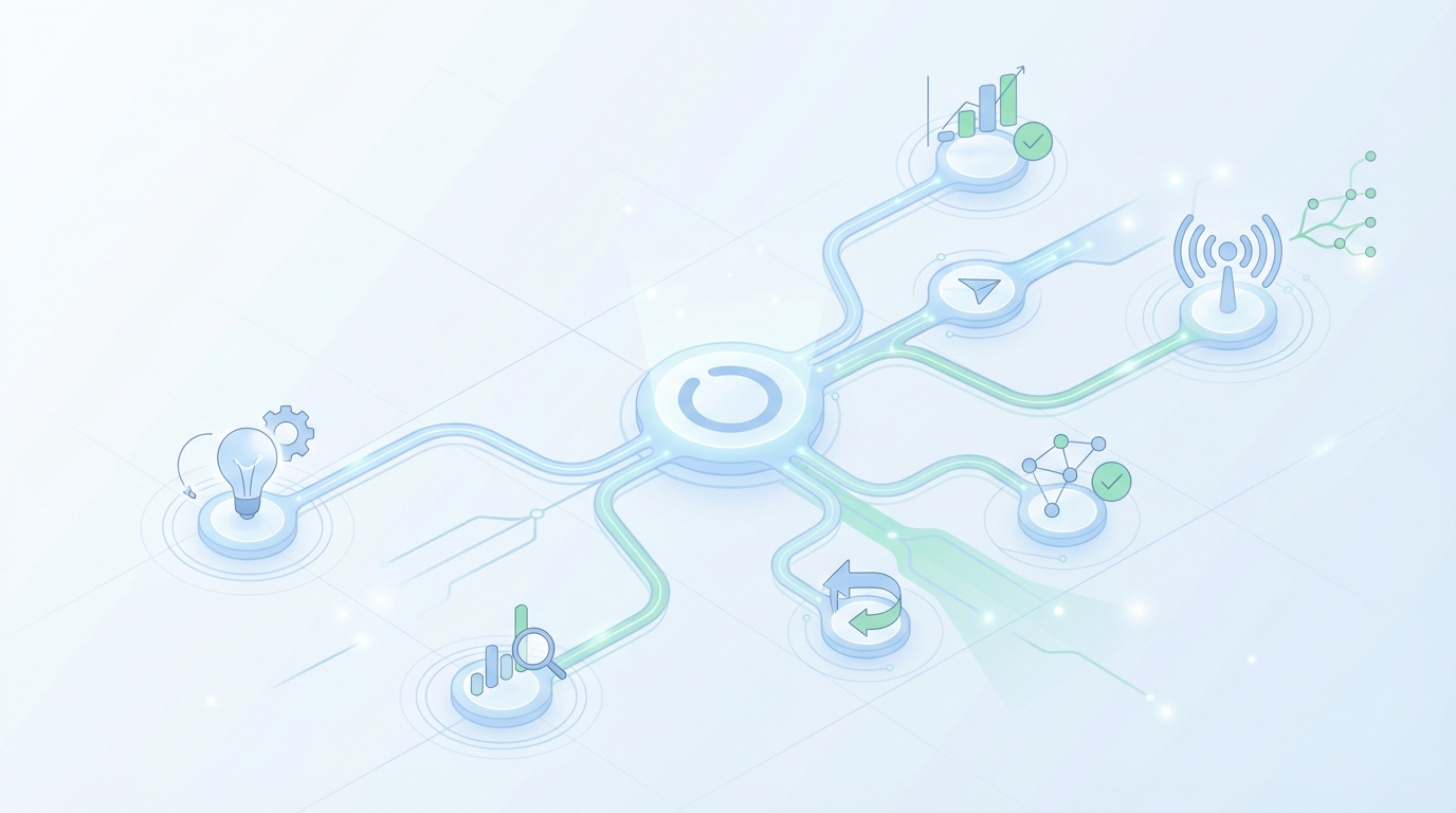 5-Step Microtest Framework to Validate Executive Thought Leadership - Oleno professional guide illustration