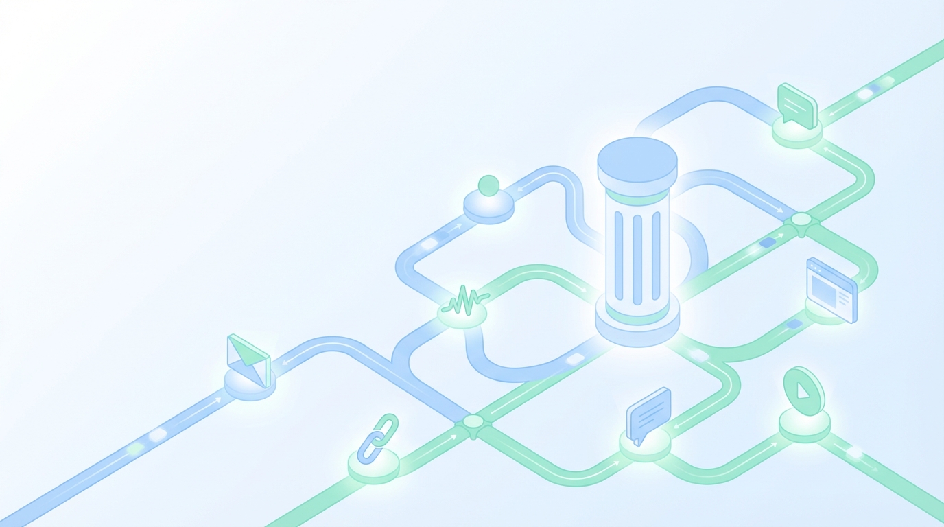 6‑Week Cross‑Channel Sequencing: Amplify One Pillar Article - Oleno professional guide illustration