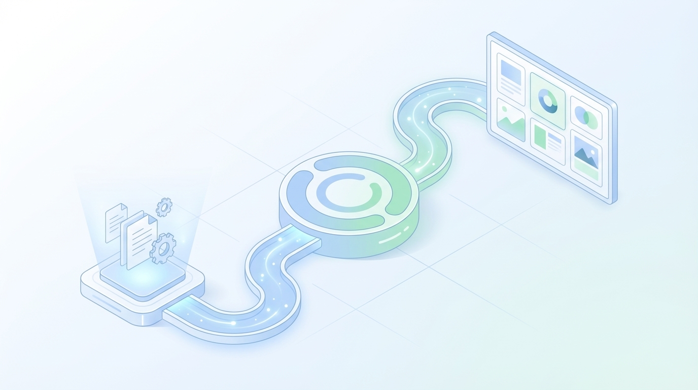 Automated Brand-Consistent Visuals: 3-Step Workflow for Content Teams - Oleno professional guide illustration