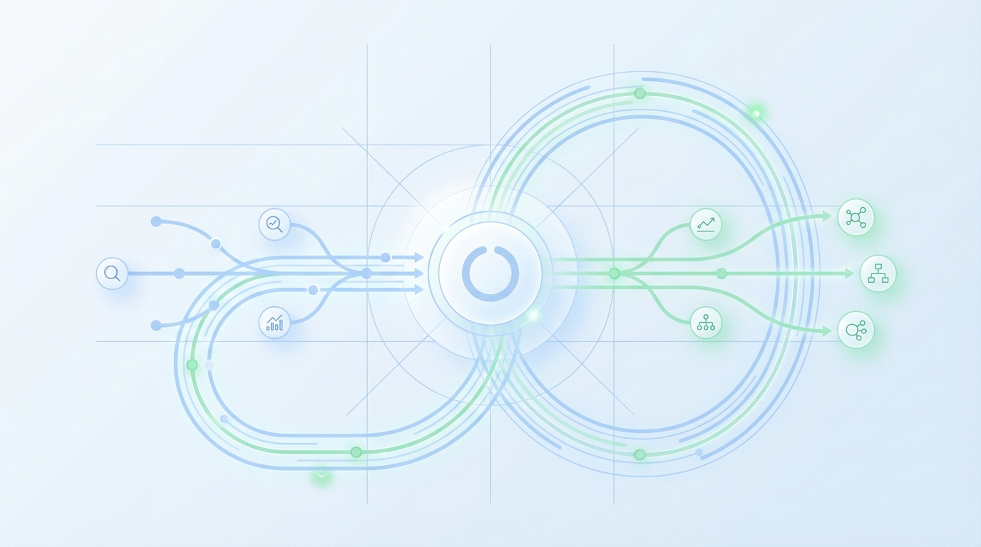 Automated SERP-Driven Topic Selection: Real-Time Intent Loop - Oleno professional guide illustration