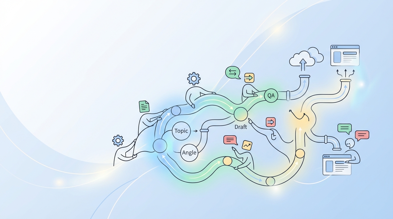 Choosing Oleno for Growth-Stage SaaS: What to Look For - Oleno professional guide illustration