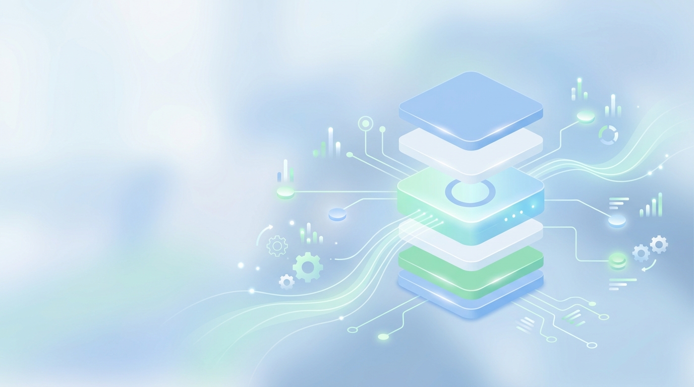 Contrarian: Stop counting articles. Start measuring the 6-layer demand-gen execution stack’s health - Oleno professional guide illustration