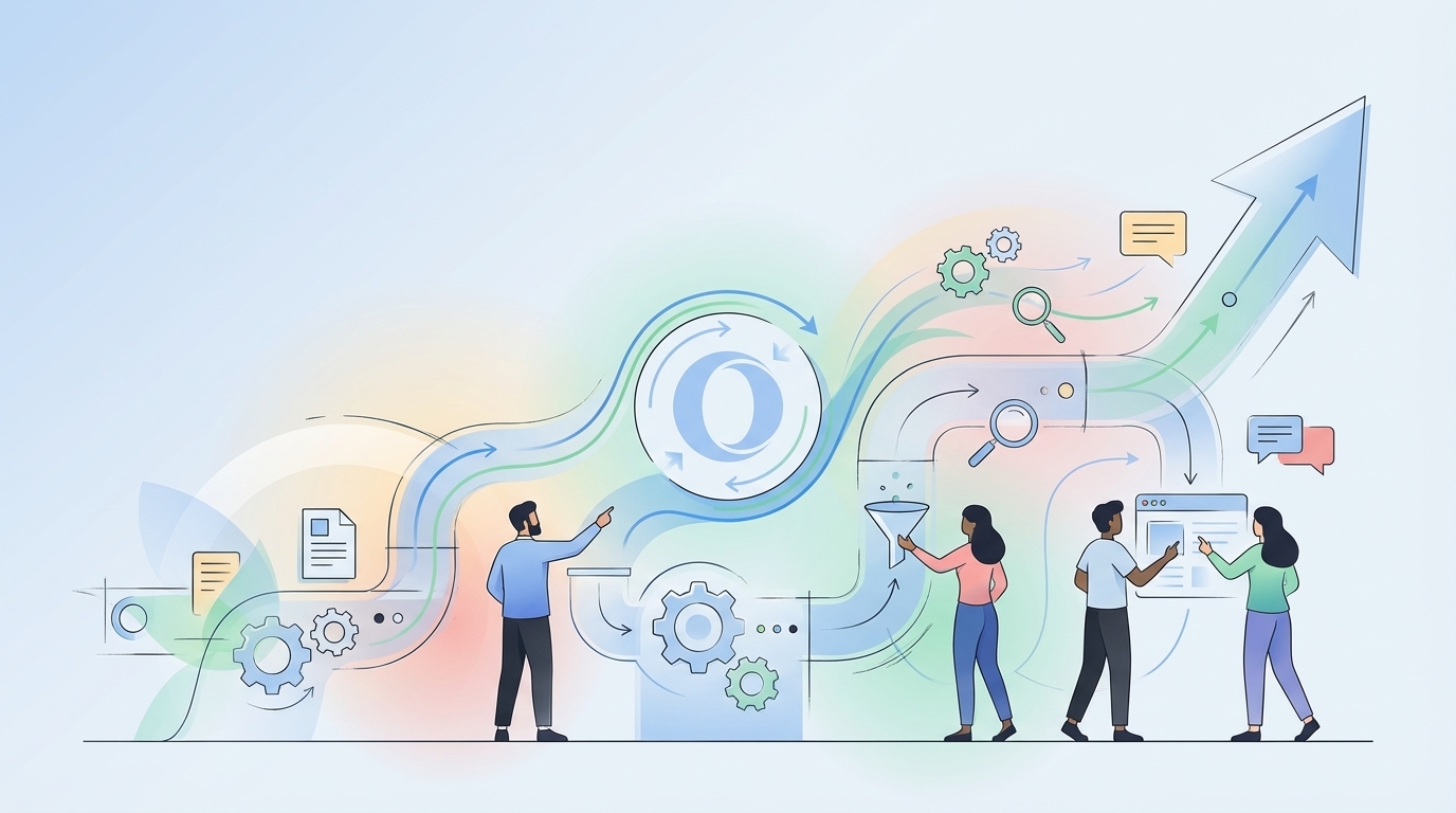 How Aligned Content Positioning Establishes Brand Authority in Crowded Markets - Oleno professional guide illustration