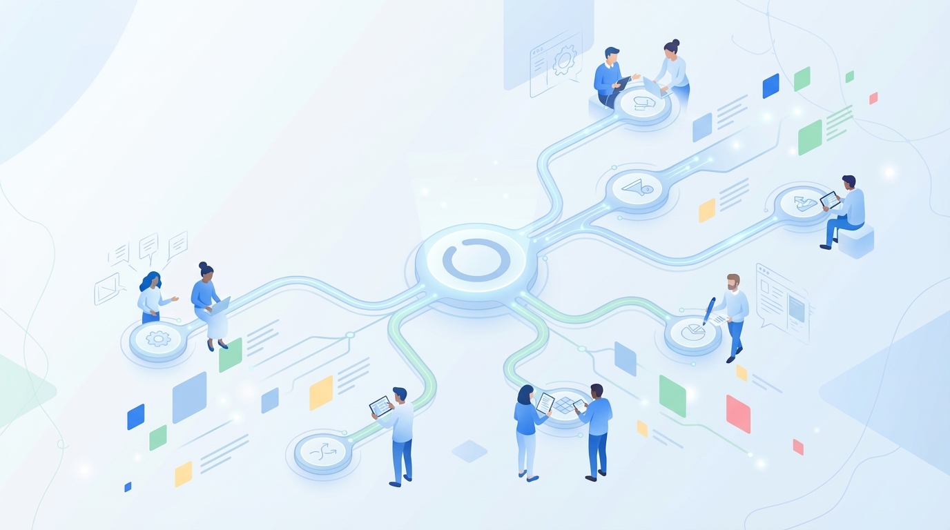 Oleno or Prompt-by-Prompt LLM Workflows: How to Choose in 2026 - Oleno professional guide illustration