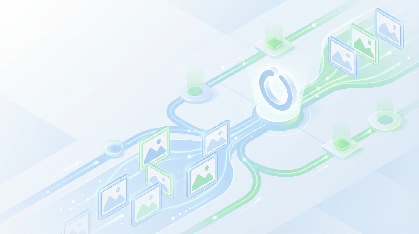 How to Generate SEO-Friendly, Brand-Consistent Images at Scale - Oleno professional guide illustration