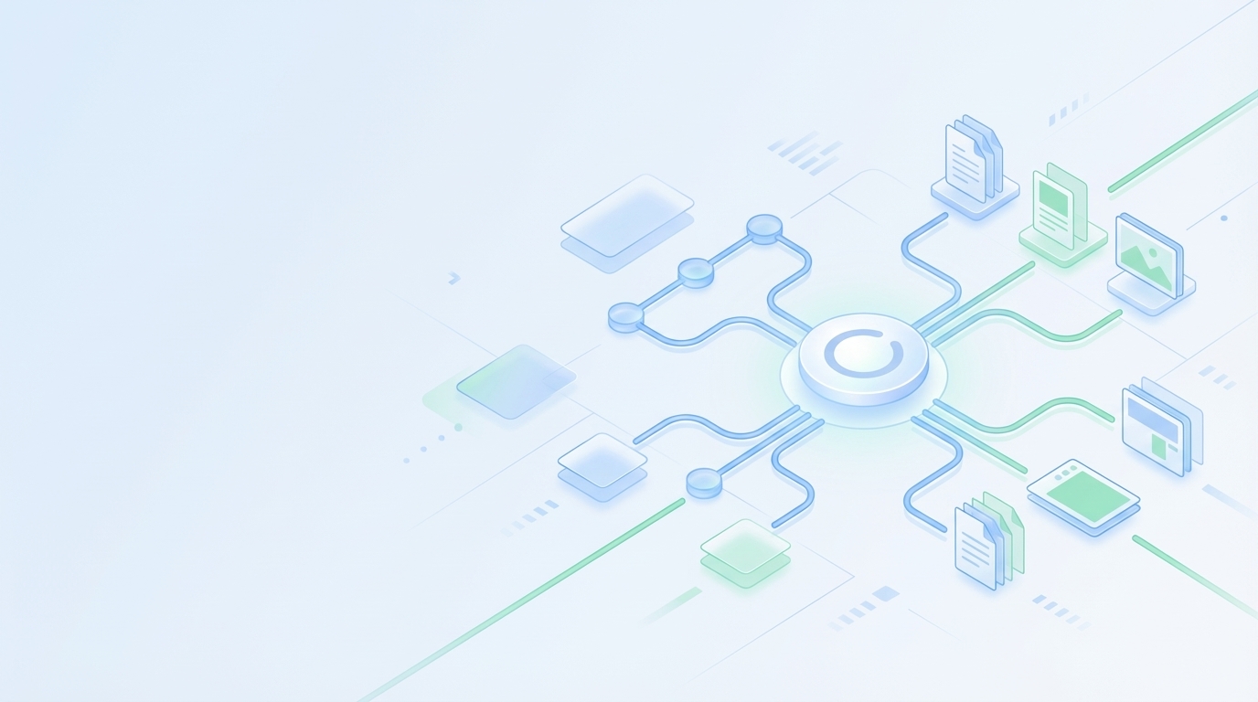 How to Use Visual Studio Workflows to Make Scaled Content Look On-Brand - Oleno professional guide illustration