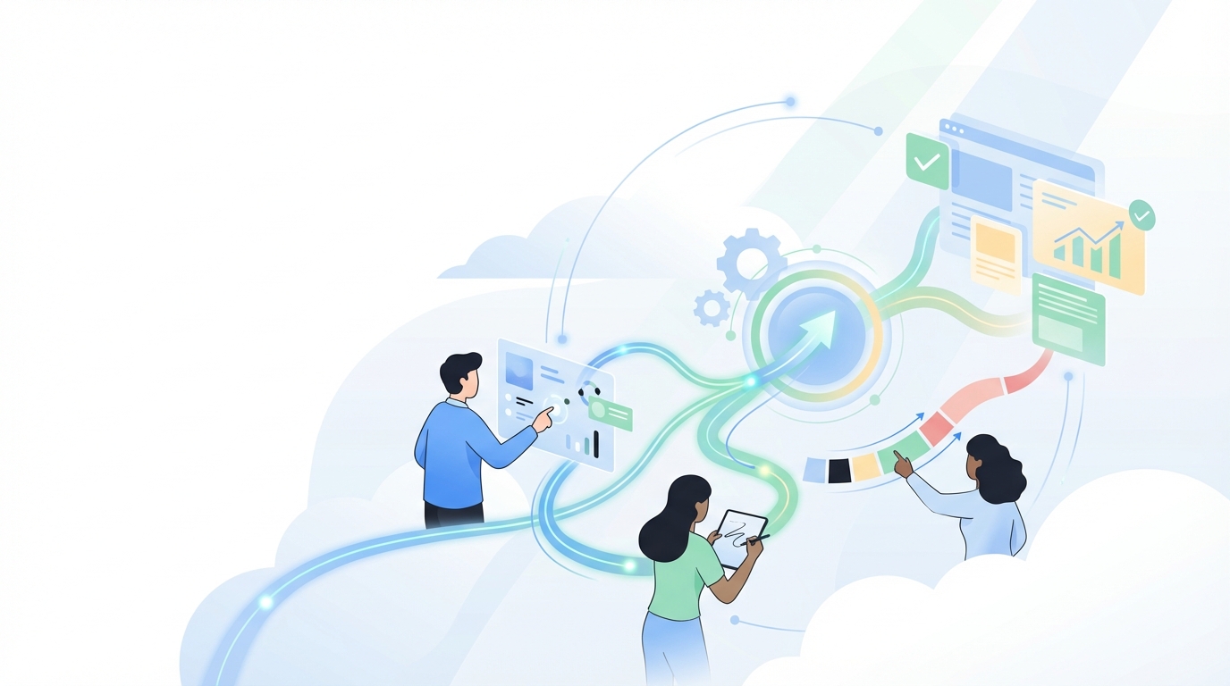 Improving Content Marketing Efficiency with Best Practices - Oleno professional guide illustration