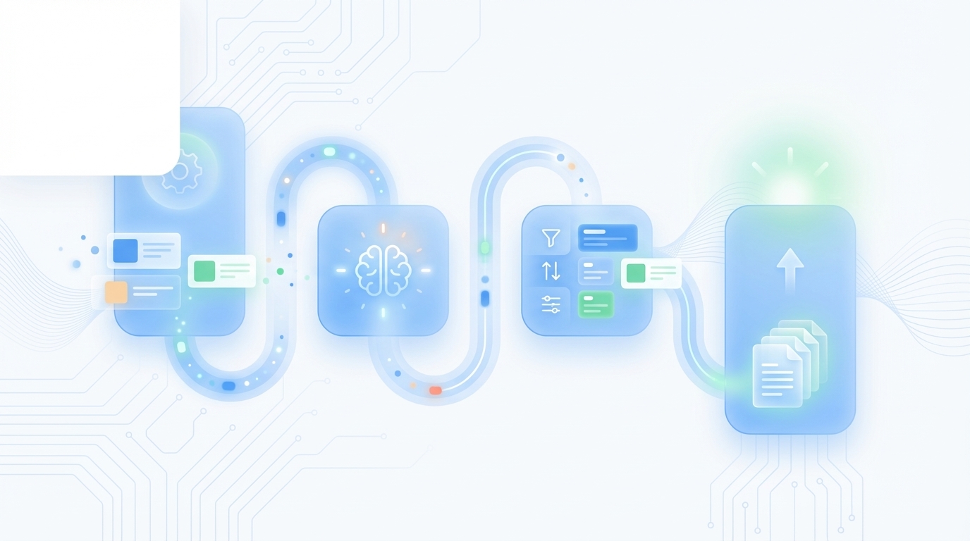 Orchestrated AI Publishing: Build a No-Edit Pipeline to Cut Manual Hours - Oleno professional guide illustration