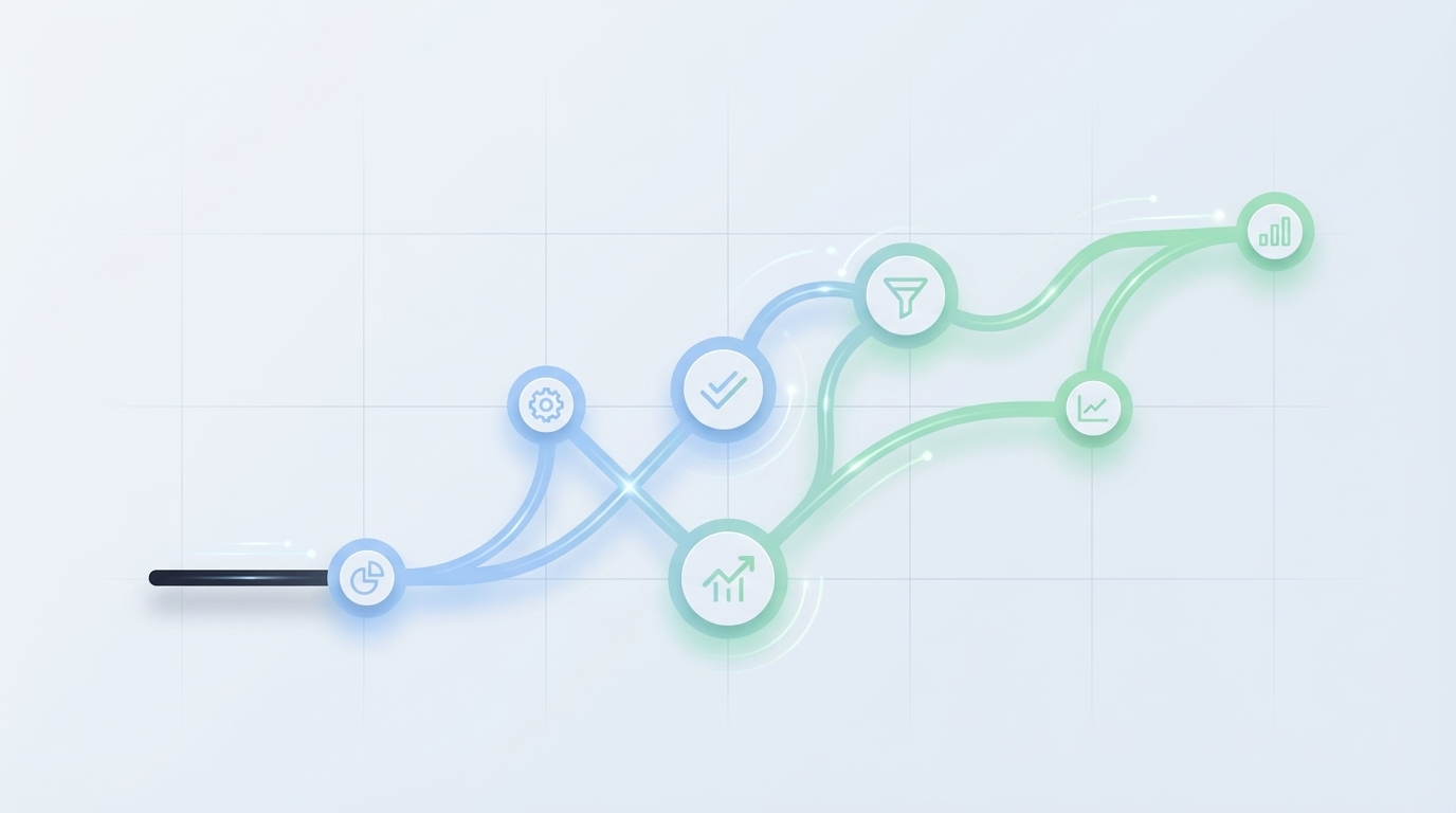 Outcome-Based Content Measurement: 6 KPIs & Tracking Plan - Oleno professional guide illustration