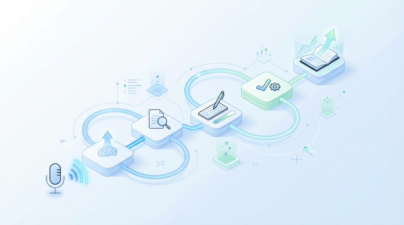 SME Interview to SEO Article: 5-Step Pipeline for Small Teams - Oleno professional guide illustration