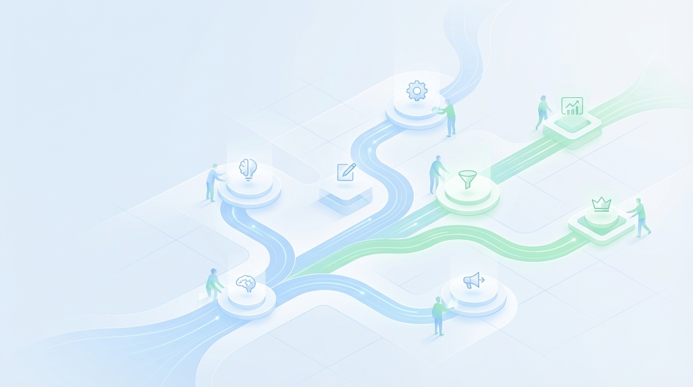 Systemize Content Production: 7-Step Playbook to Build Authority - Oleno professional guide illustration