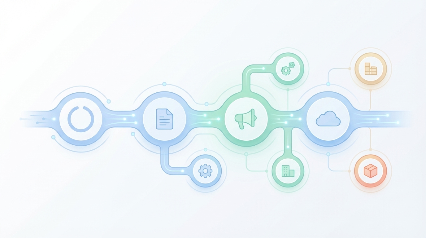 Turn Content Into Infrastructure: 8-Step Orchestration Playbook - Oleno professional guide illustration