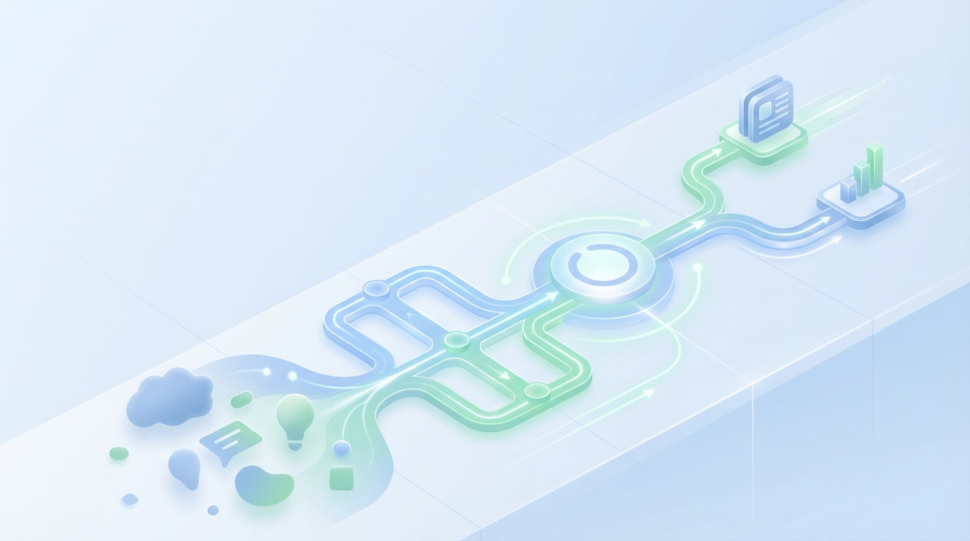 Value Stream Mapping for Demand Gen: Cut Idea-to-Publish Lead Time 50% - Oleno professional guide illustration