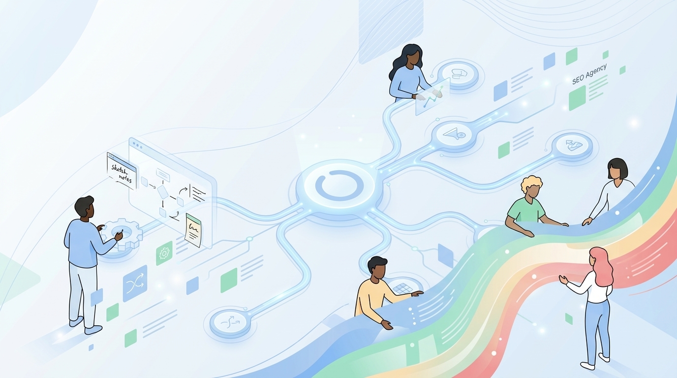 SEO Agency or Programmatic SEO Platform: What Agencies Should Recommend to Clients - Oleno professional guide illustration