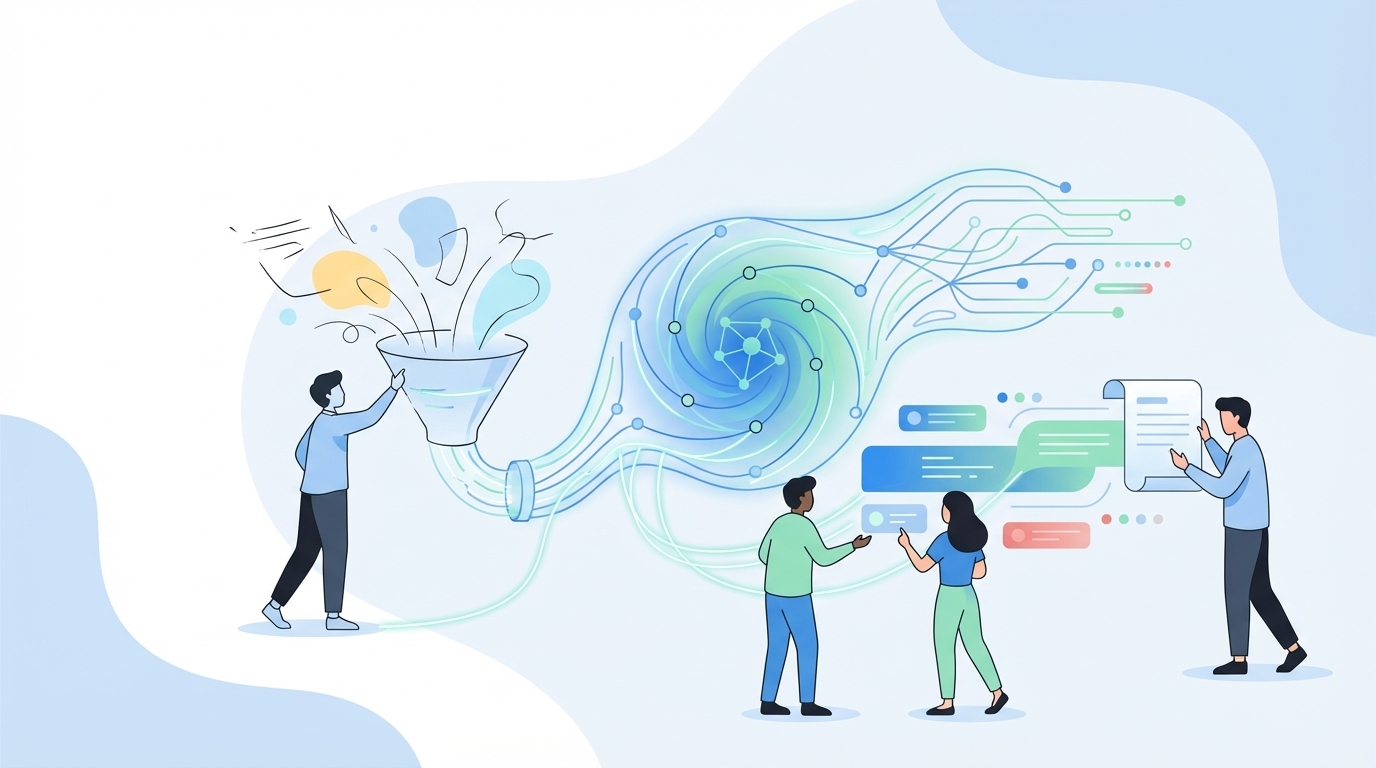 Where AI Writing Assistants Stop Helping - Oleno professional guide illustration