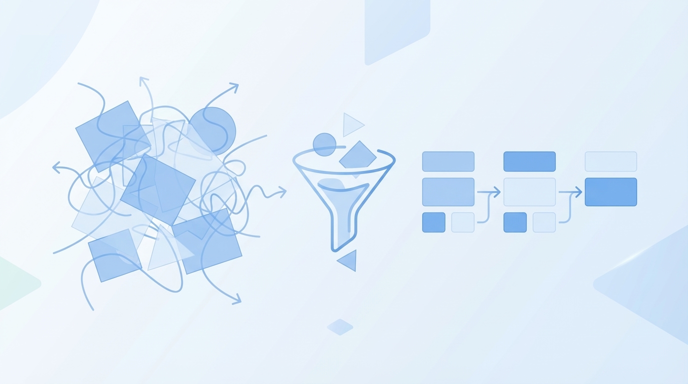 When Publishing Creates More Noise Than Authority concept illustration - Oleno