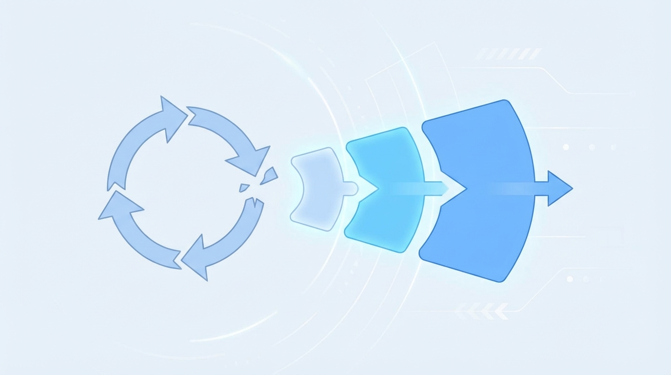 Stop The Rework Cycle With A 30/60/90 Plan You Can Enforce concept illustration - Oleno