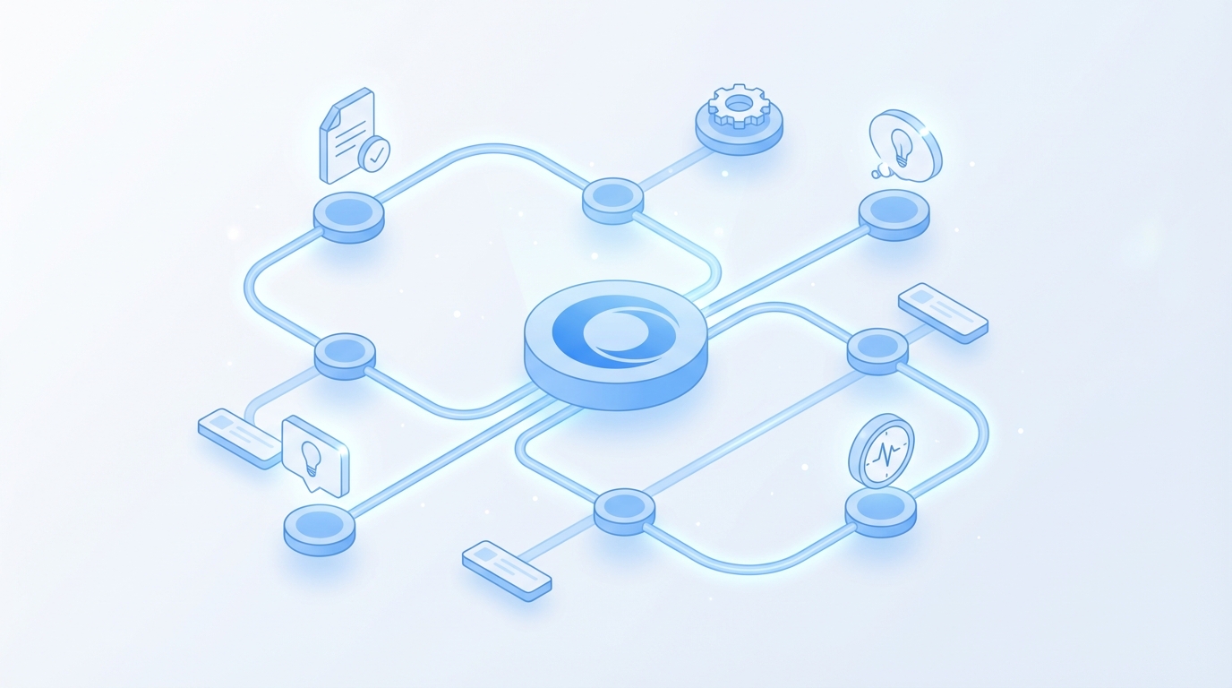 What it feels like when distribution clicks concept illustration - Oleno