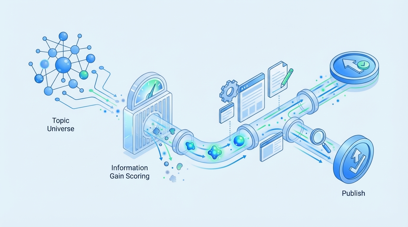 How Oleno Enforces Differentiation From Brief to Publish concept illustration - Oleno