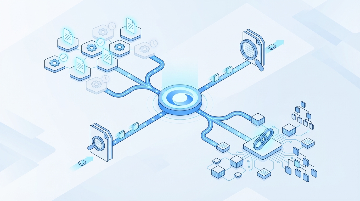 How Oleno Automates 90-Day Topic Mapping From Inventory To Publish concept illustration - Oleno