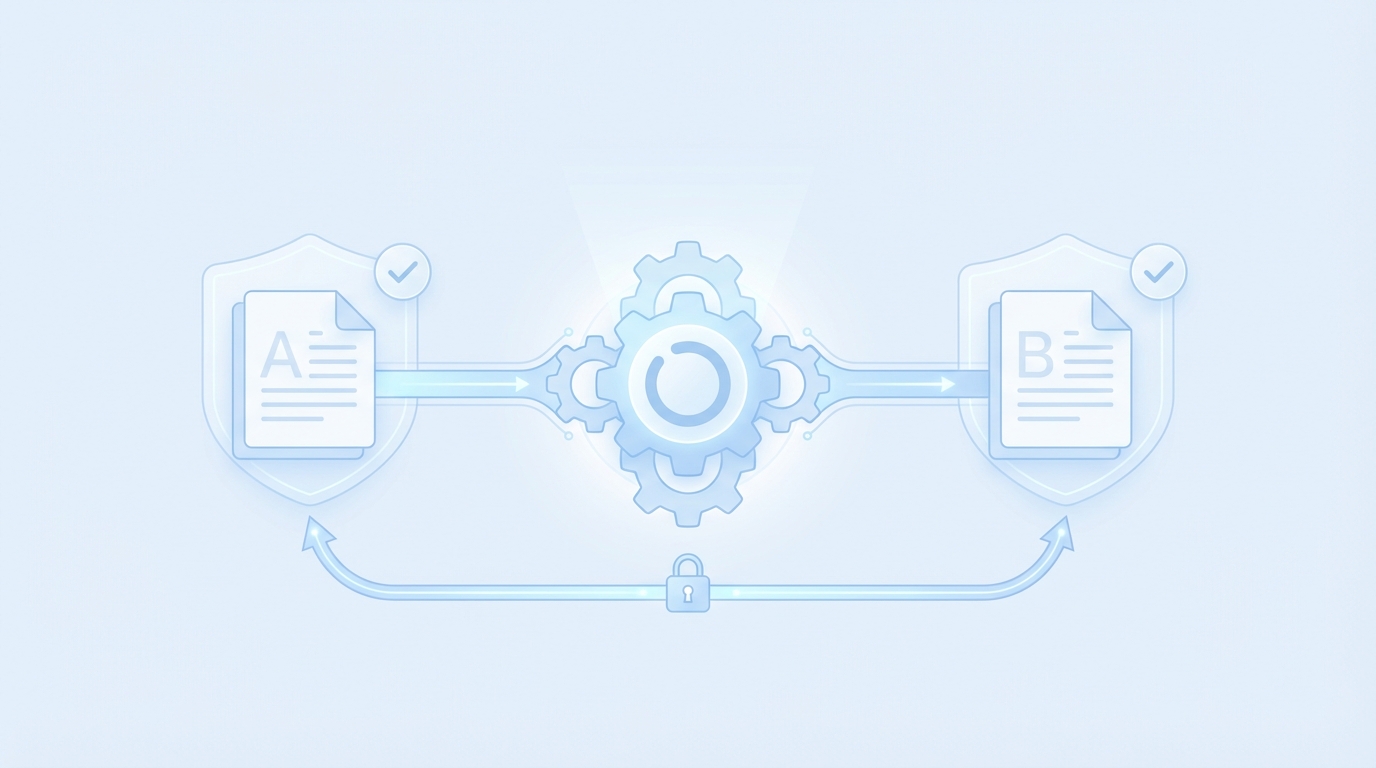 How Oleno automates SEO safe ab testing content variations concept illustration - Oleno