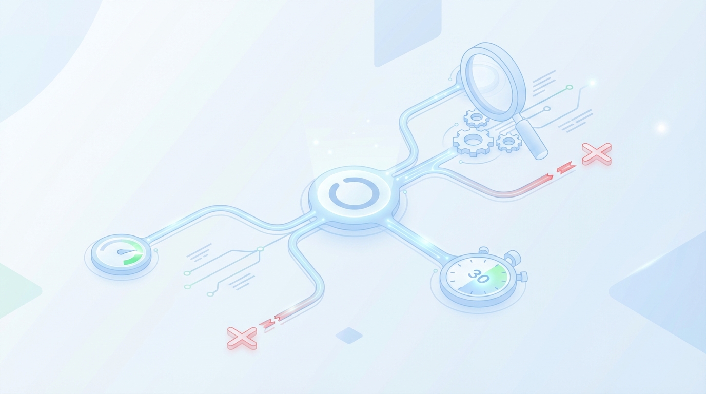 The 30 Minute Demand Gen Execution Audit concept illustration - Oleno