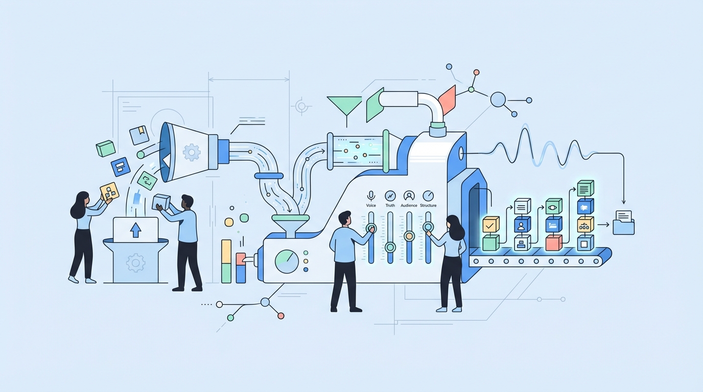How To Build Definitive Category Content For LLM Citation concept illustration - Oleno