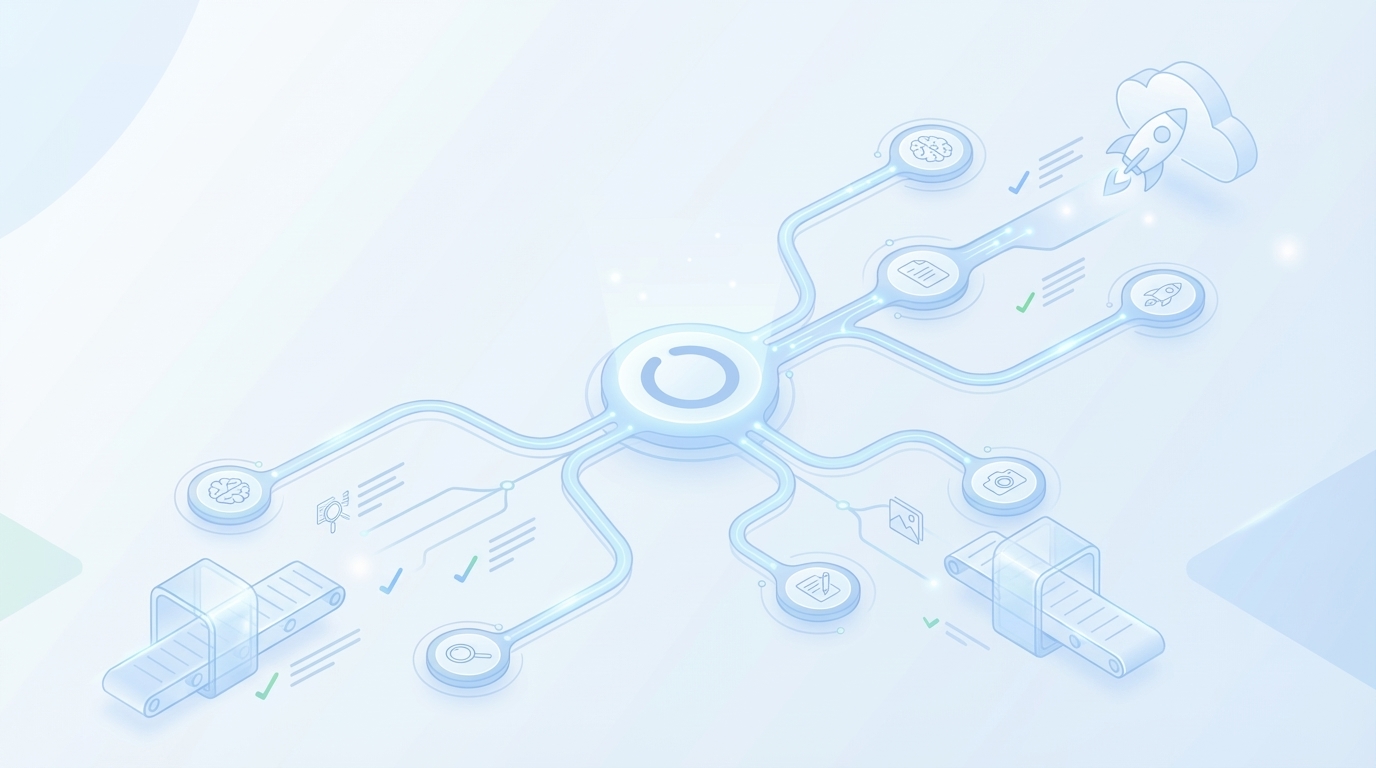 How Oleno Ships Publish-Ready Content Without Extra Headcount concept illustration - Oleno