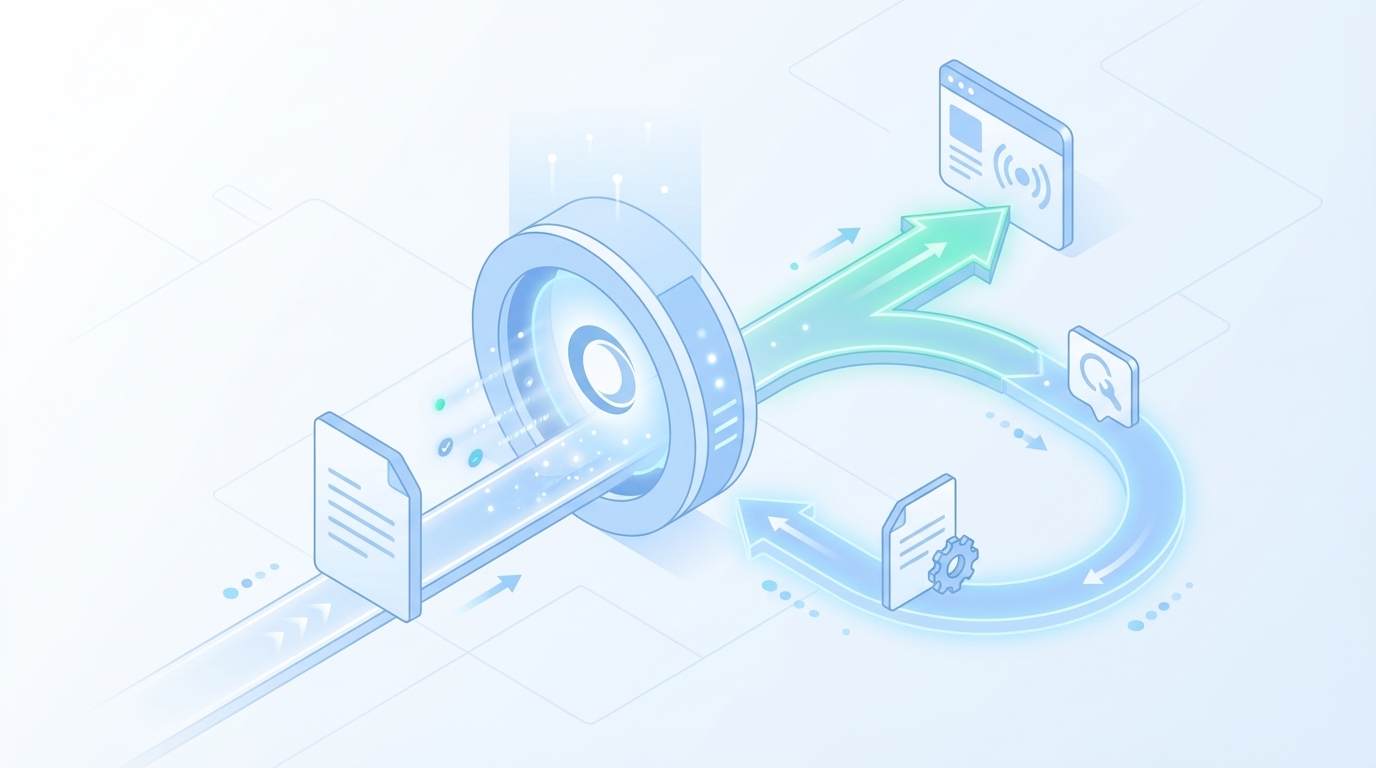 How Oleno Enforces An Automated QA Gate End To End concept illustration - Oleno