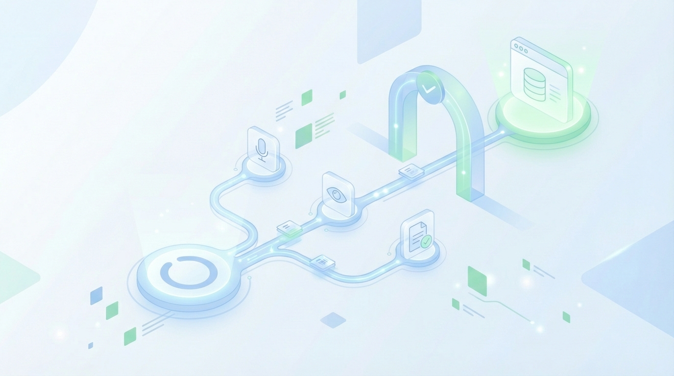 How Oleno Runs Multimodal QA Gates In Your CMS concept illustration - Oleno