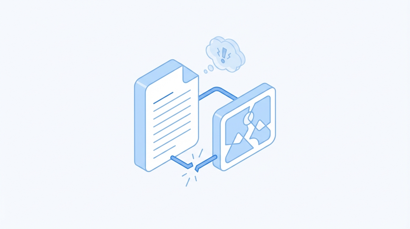 The Frustration Of Publishing What You Would Not Approve concept illustration - Oleno