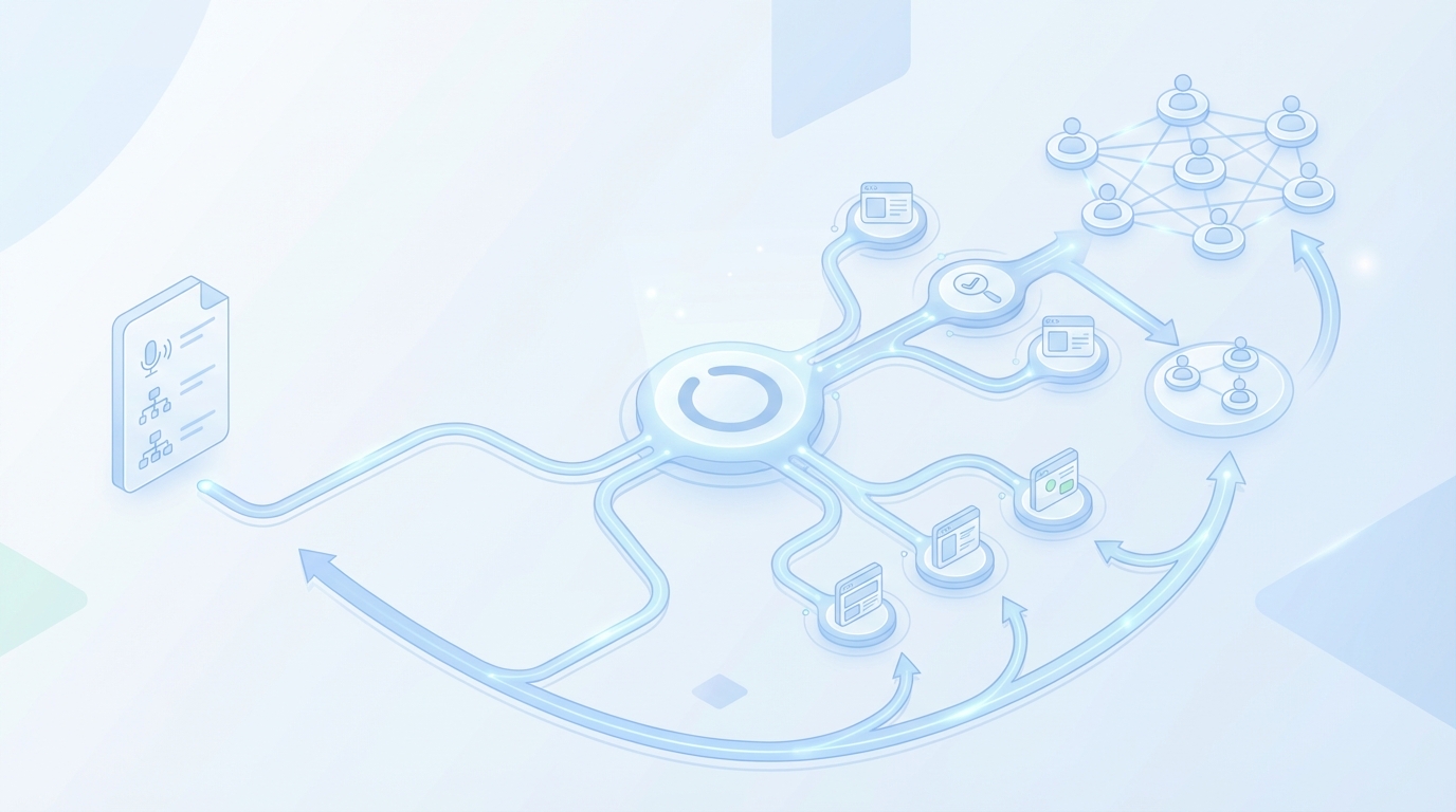 How Oleno Operationalizes Bayesian Content Experiments End To End concept illustration - Oleno