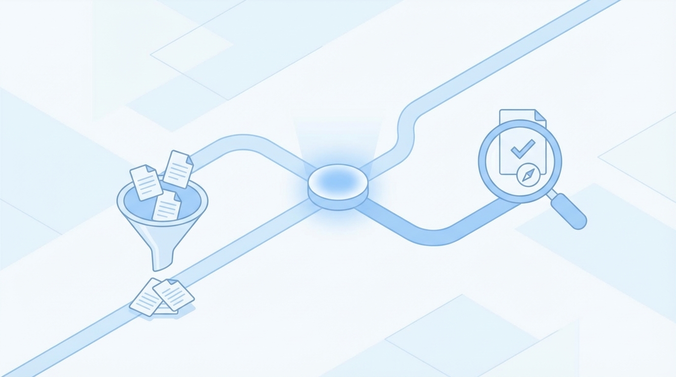 Next Steps: How To Choose Without Overthinking It concept illustration - Oleno