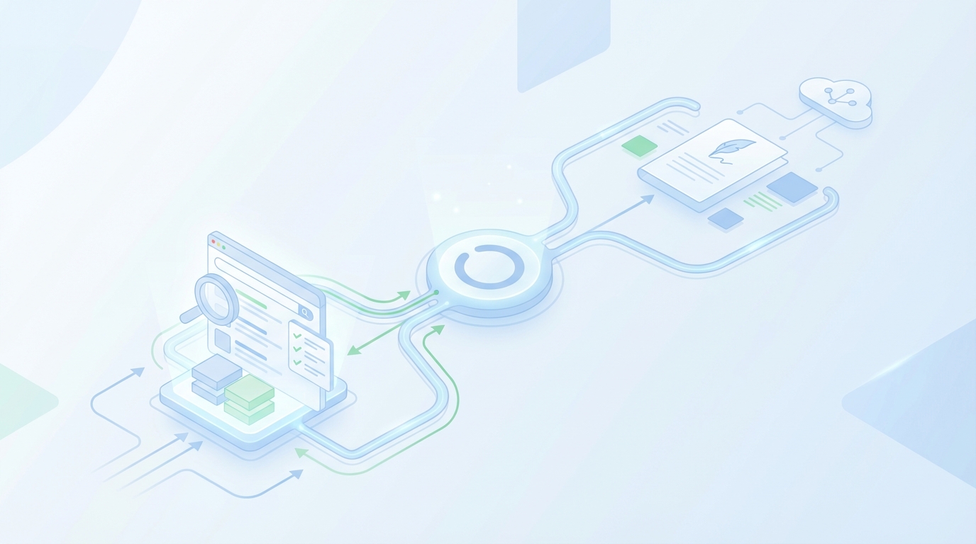 Surfer vs Blaze for SEO teams: which one makes more sense? concept illustration - Oleno