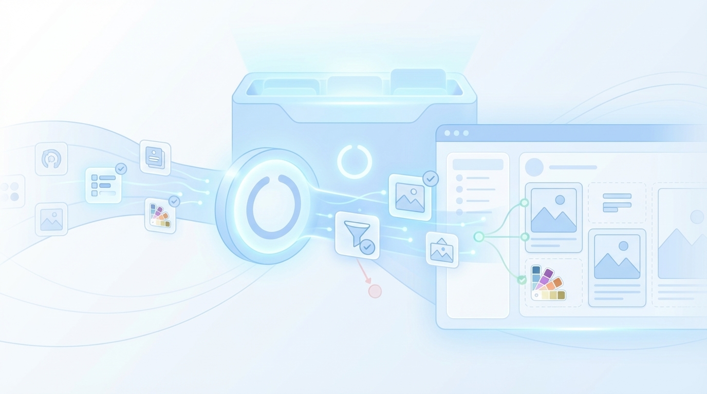 How Oleno Automates Visual Governance And Placement concept illustration - Oleno