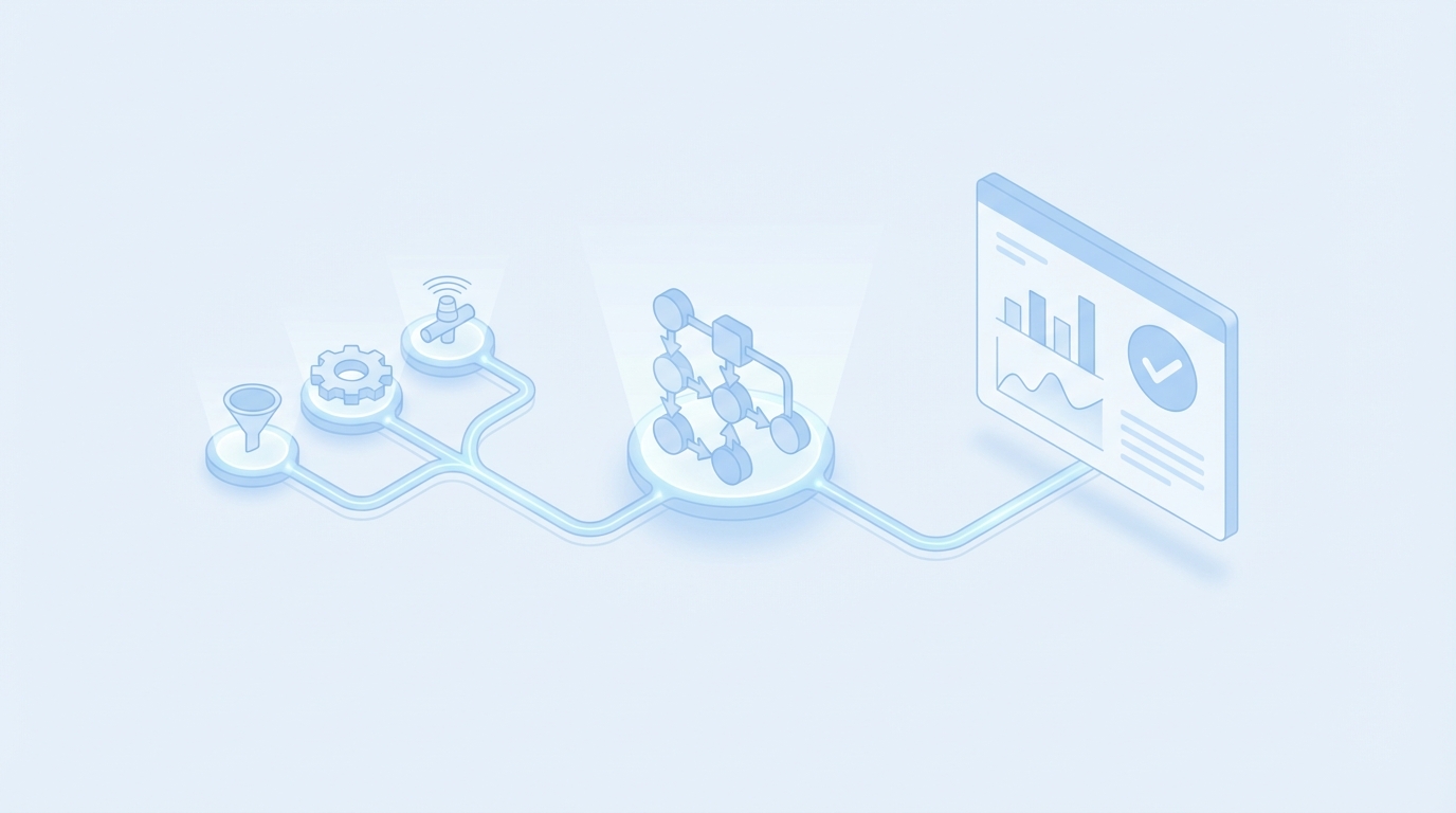 How to Build a Content-to-Pipeline Attribution Framework concept illustration - Oleno