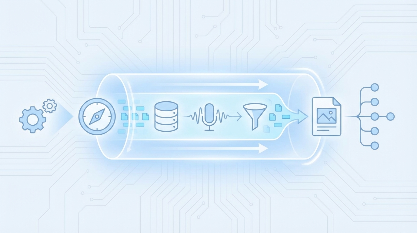 How Oleno Operationalizes This Pipeline End-to-End concept illustration - Oleno