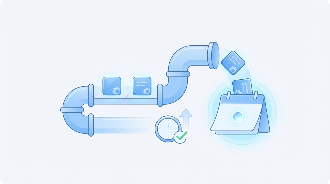 What You Really Want: Predictable Pipeline Without Headcount Bloat concept illustration - Oleno