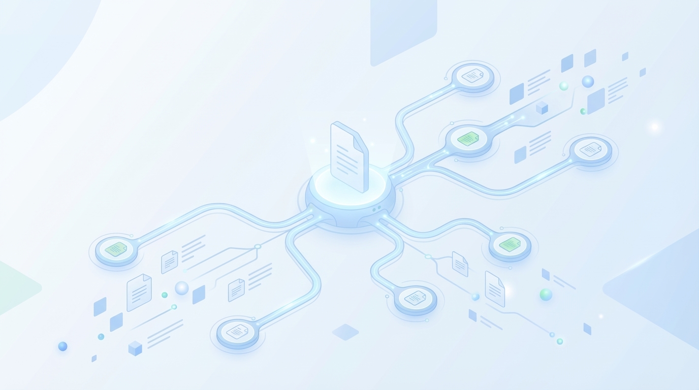 How Oleno Implements Deterministic Internal Linking End To End concept illustration - Oleno
