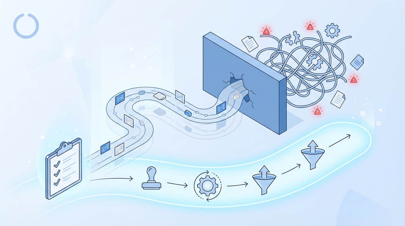 When Good Logos Lead You Into A Dead End concept illustration - Oleno