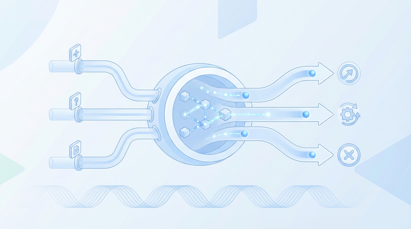 The New Way: A Lean Triage Workflow For 'Vs' Pages This Quarter concept illustration - Oleno