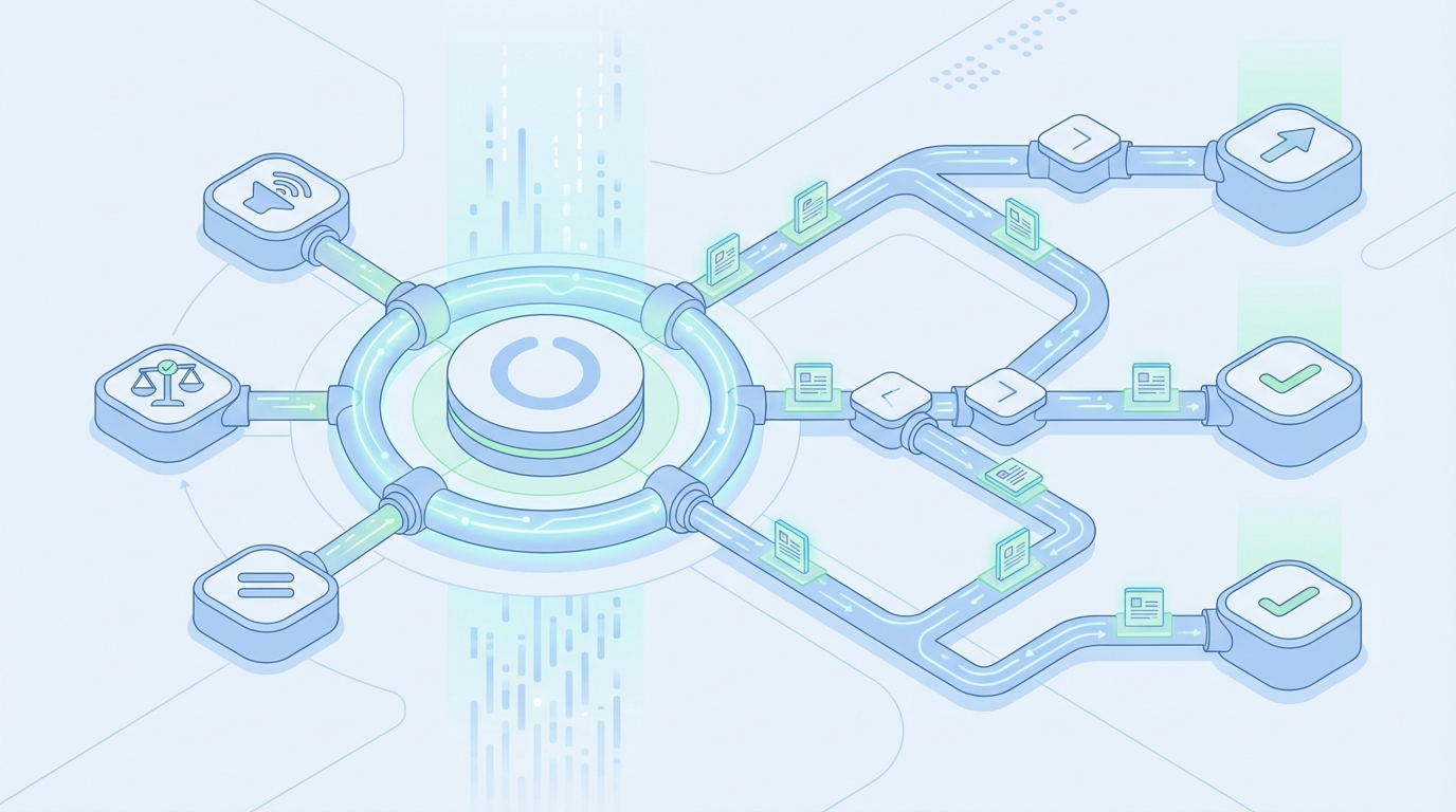 How Oleno Operationalizes Competitive 'Vs' Content Scoring And Execution concept illustration - Oleno