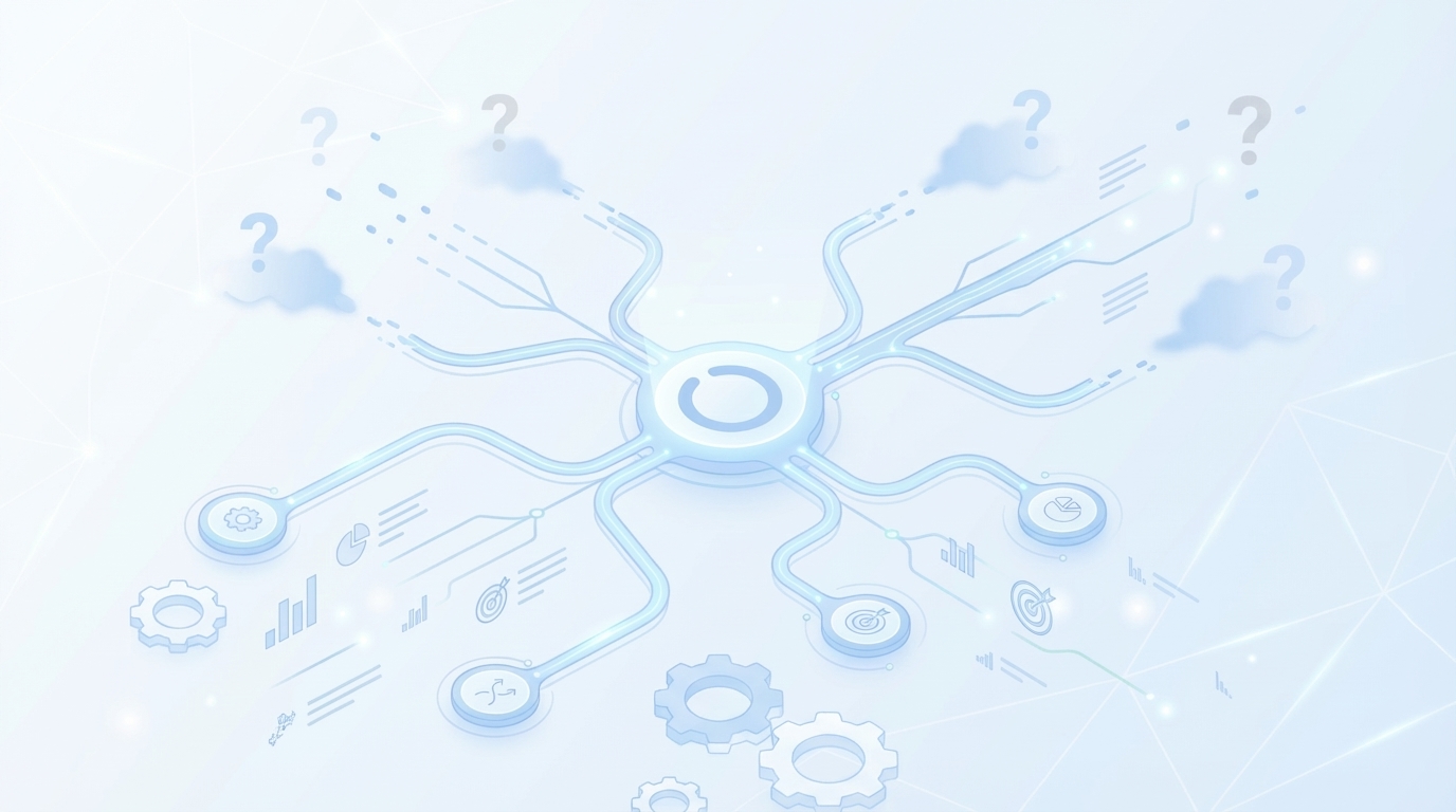 When You Cannot Prove What Worked, Everything Feels Arbitrary concept illustration - Oleno