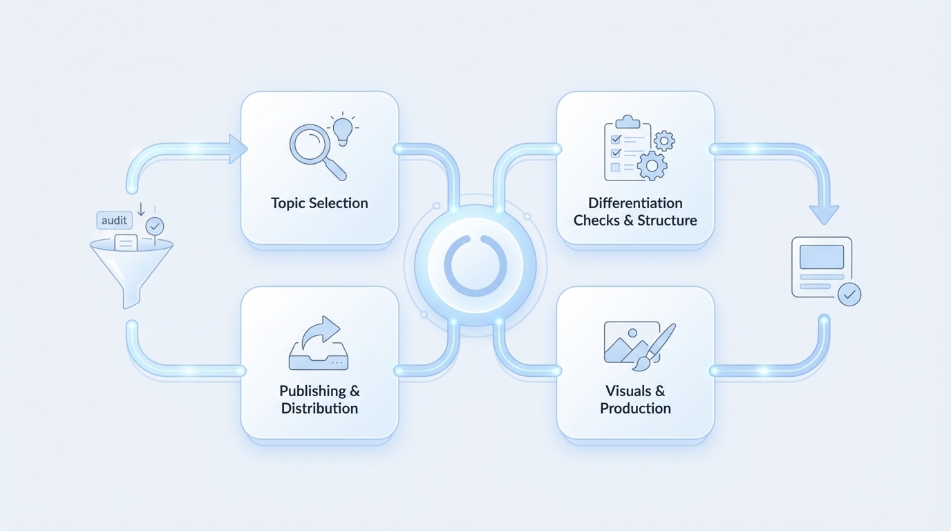 How Oleno Turns This Audit Into A Repeatable System concept illustration - Oleno