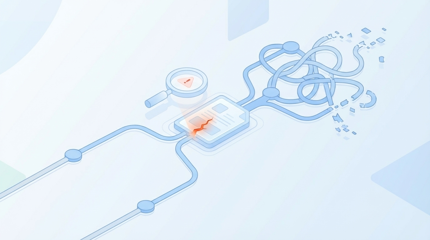 What It Feels Like When Quality Slips In Production concept illustration - Oleno