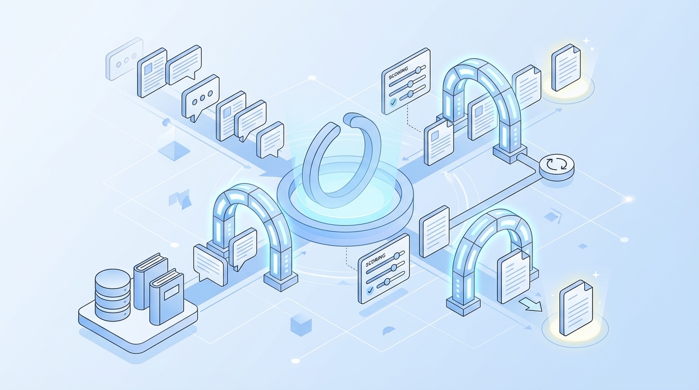 How Oleno Enforces Quality Gates You Can Trust concept illustration - Oleno