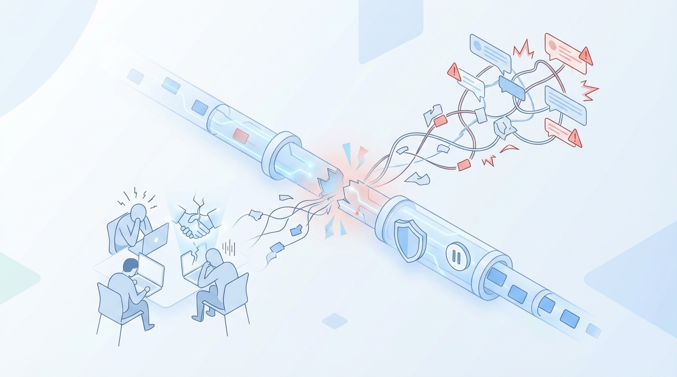 When Quality Slips, People Feel It concept illustration - Oleno