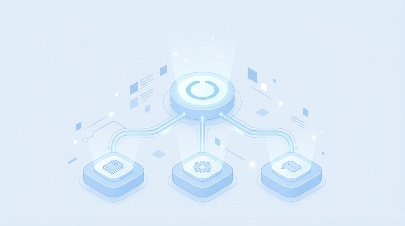 How Category Leaders Compound Quiet Wins concept illustration - Oleno